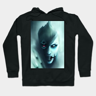 BLUE AND RED EYED HALLOWEEN VAMPIRE Hoodie